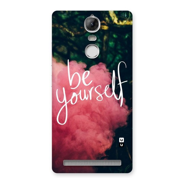 Be Yourself Greens Back Case for Vibe K5 Note
