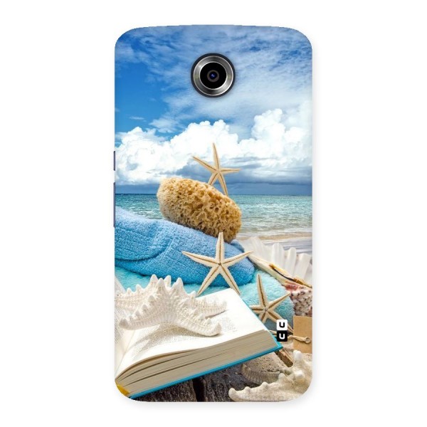 Beach Sky Back Case for Nexsus 6