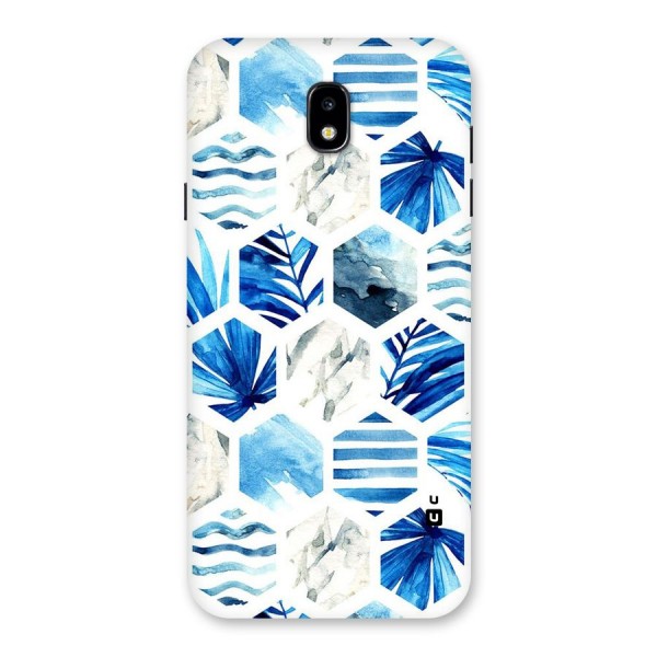 Beach Vibes Pentagon Design Back Case for Galaxy J7 Pro