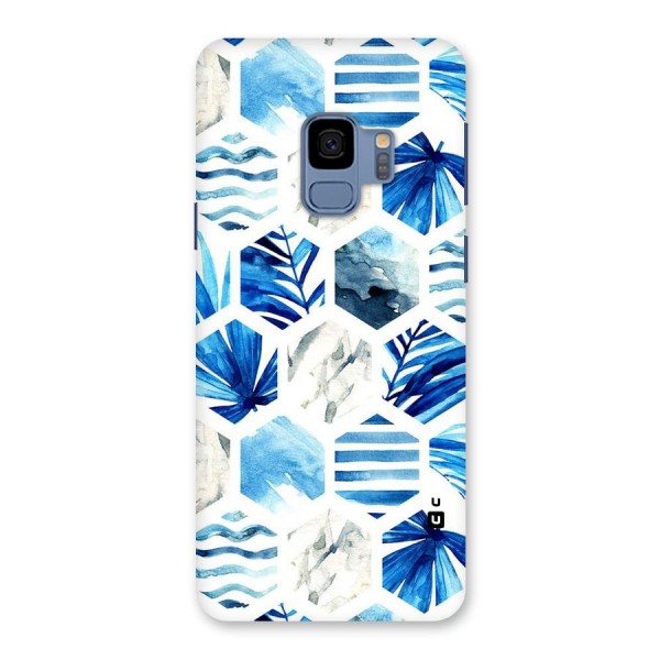 Beach Vibes Pentagon Design Back Case for Galaxy S9