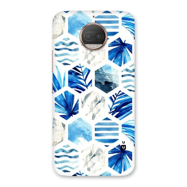 Beach Vibes Pentagon Design Back Case for Moto G5s Plus