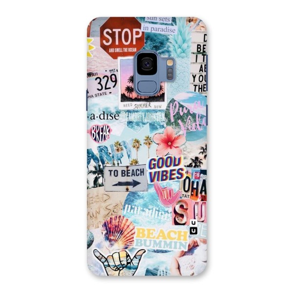 Beaching Life Back Case for Galaxy S9