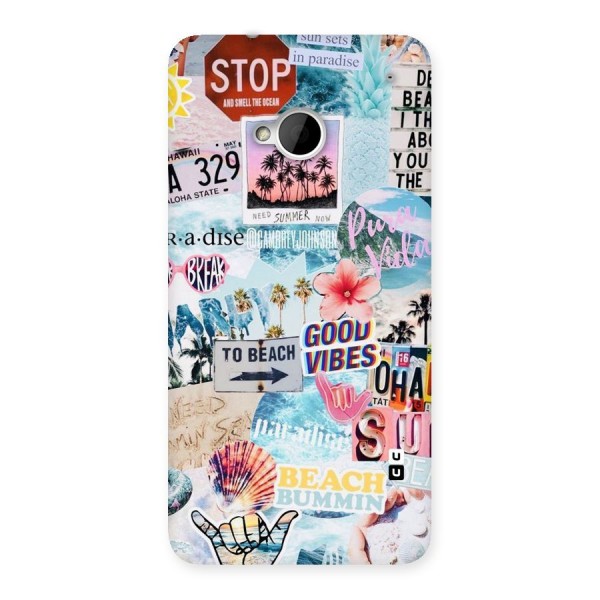 Beaching Life Back Case for HTC One M7