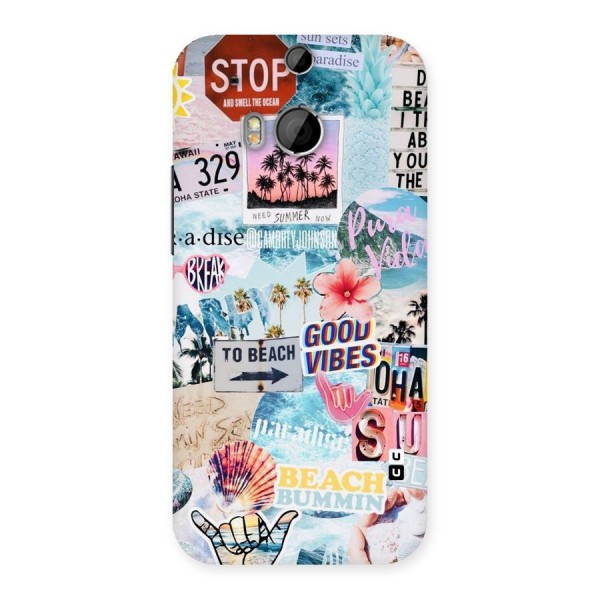 Beaching Life Back Case for HTC One M8