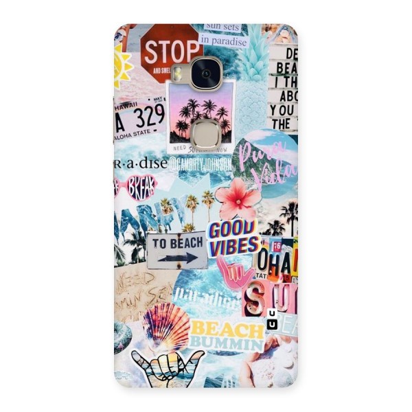 Beaching Life Back Case for Huawei Honor 5X