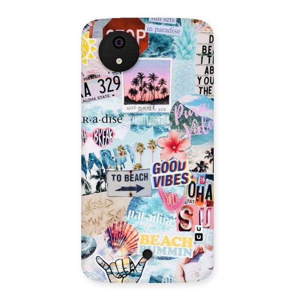 Beaching Life Back Case for Micromax Canvas A1