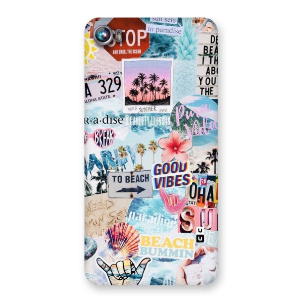 Beaching Life Back Case for Micromax Canvas Fire 4 A107