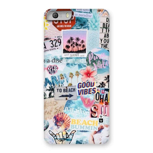 Beaching Life Back Case for Micromax Canvas Knight 2