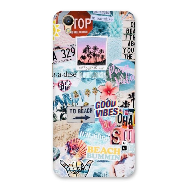 Beaching Life Back Case for Oppo A37