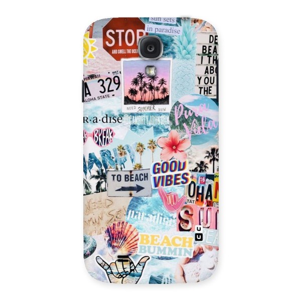 Beaching Life Back Case for Samsung Galaxy S4