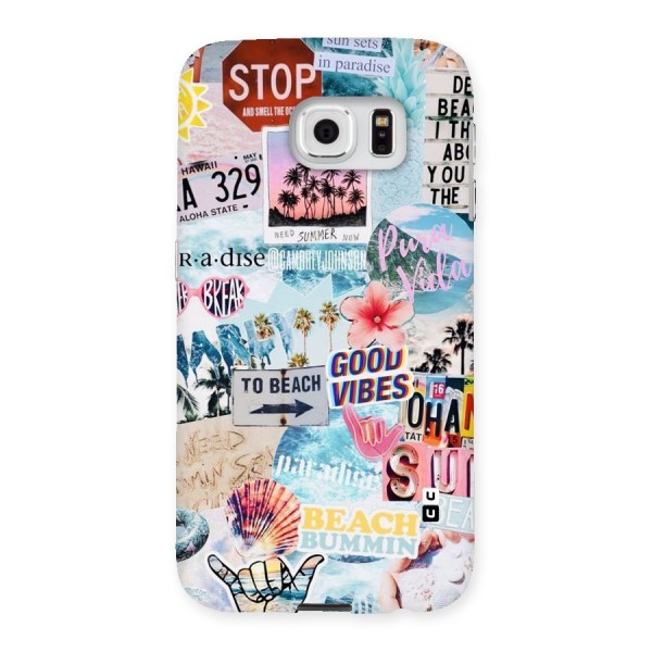 Beaching Life Back Case for Samsung Galaxy S6