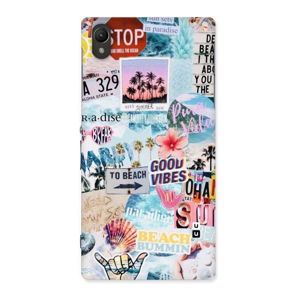 Beaching Life Back Case for Sony Xperia Z1