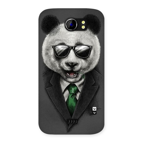 Bear Face Back Case for Micromax Canvas 2 A110