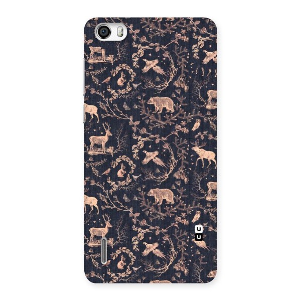 Beautiful Animal Design Back Case for Honor 6