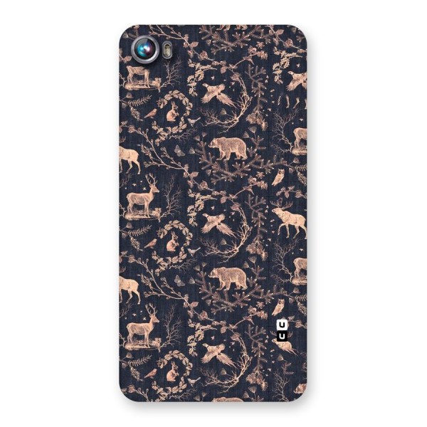 Beautiful Animal Design Back Case for Micromax Canvas Fire 4 A107