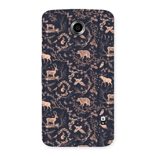 Beautiful Animal Design Back Case for Nexsus 6