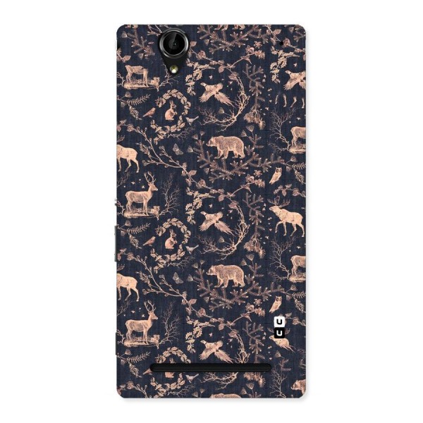 Beautiful Animal Design Back Case for Sony Xperia T2