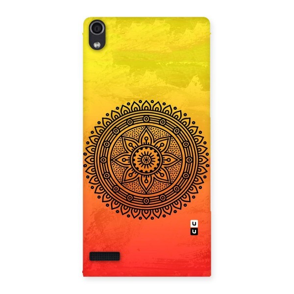 Beautiful Circle Art Back Case for Ascend P6