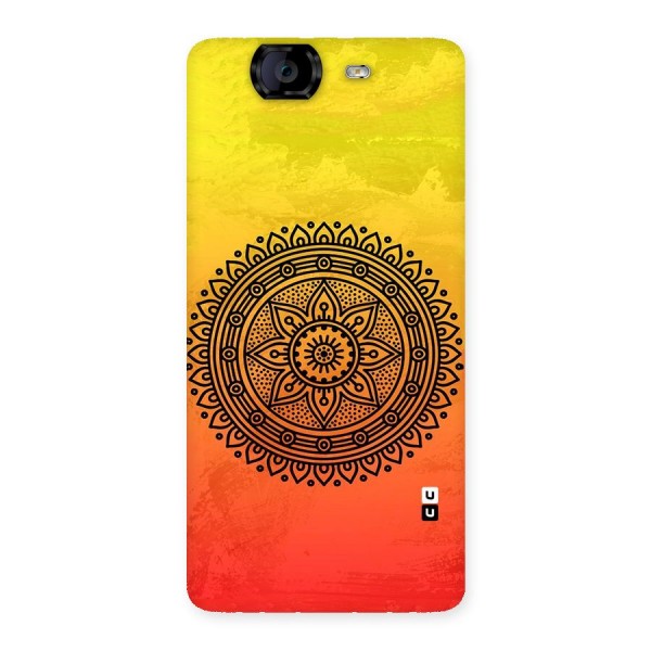 Beautiful Circle Art Back Case for Canvas Knight A350