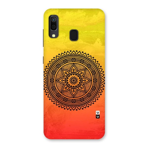 Beautiful Circle Art Back Case for Galaxy A20