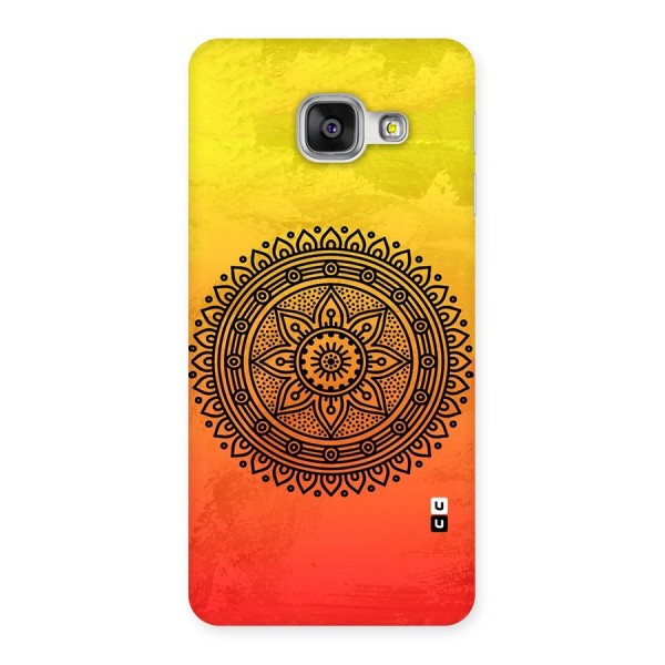 Beautiful Circle Art Back Case for Galaxy A3 2016