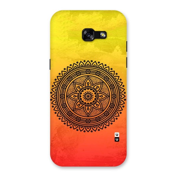 Beautiful Circle Art Back Case for Galaxy A5 2017