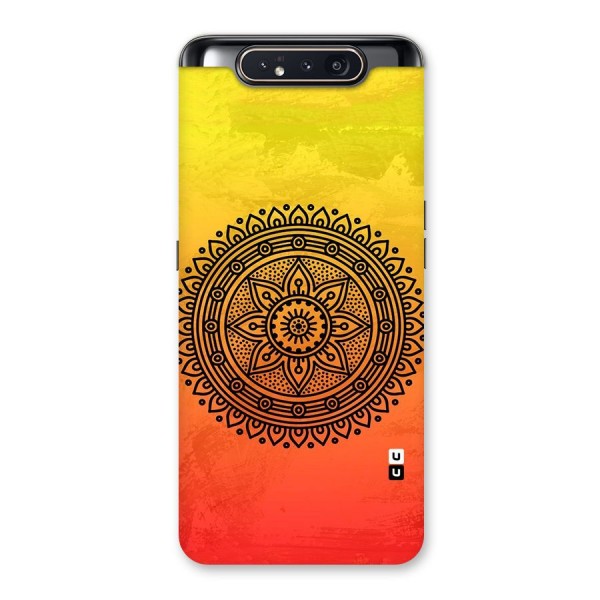 Beautiful Circle Art Back Case for Galaxy A80