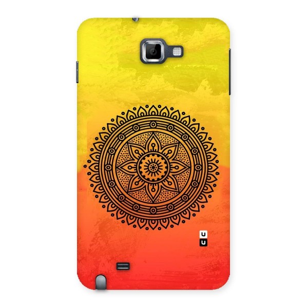 Beautiful Circle Art Back Case for Galaxy Note
