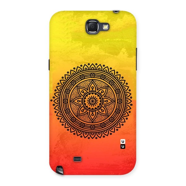 Beautiful Circle Art Back Case for Galaxy Note 2