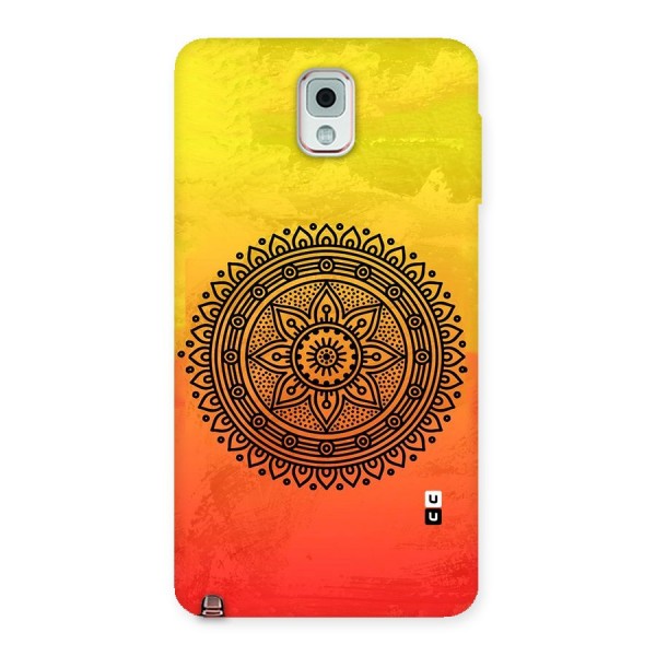 Beautiful Circle Art Back Case for Galaxy Note 3
