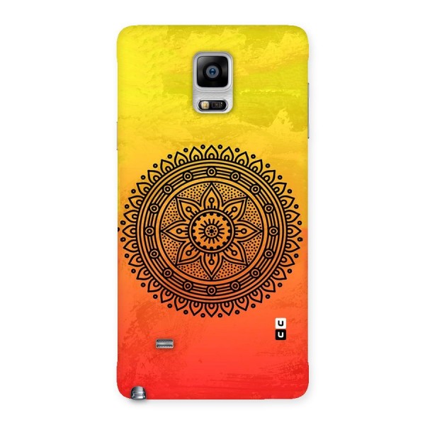 Beautiful Circle Art Back Case for Galaxy Note 4