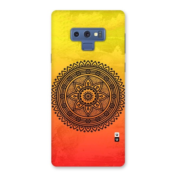 Beautiful Circle Art Back Case for Galaxy Note 9