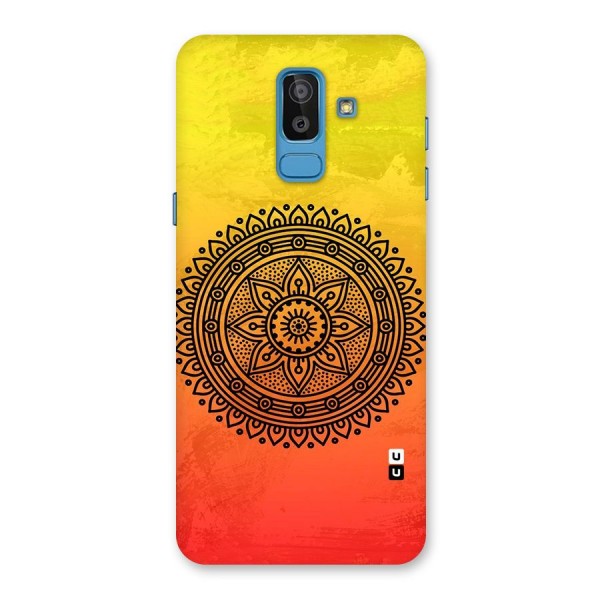 Beautiful Circle Art Back Case for Galaxy On8 (2018)