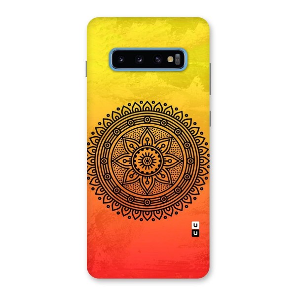 Beautiful Circle Art Back Case for Galaxy S10 Plus