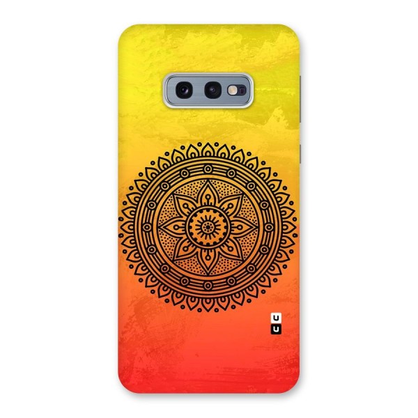Beautiful Circle Art Back Case for Galaxy S10e