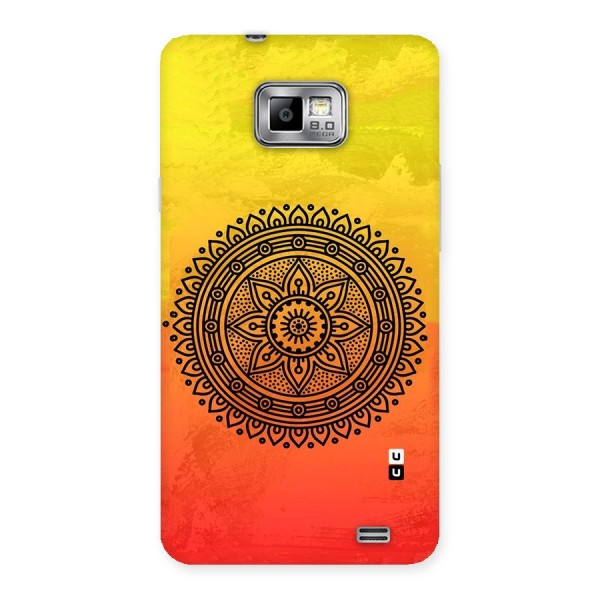 Beautiful Circle Art Back Case for Galaxy S2