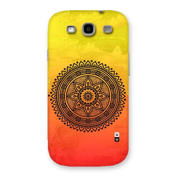 Beautiful Circle Art Back Case for Galaxy S3