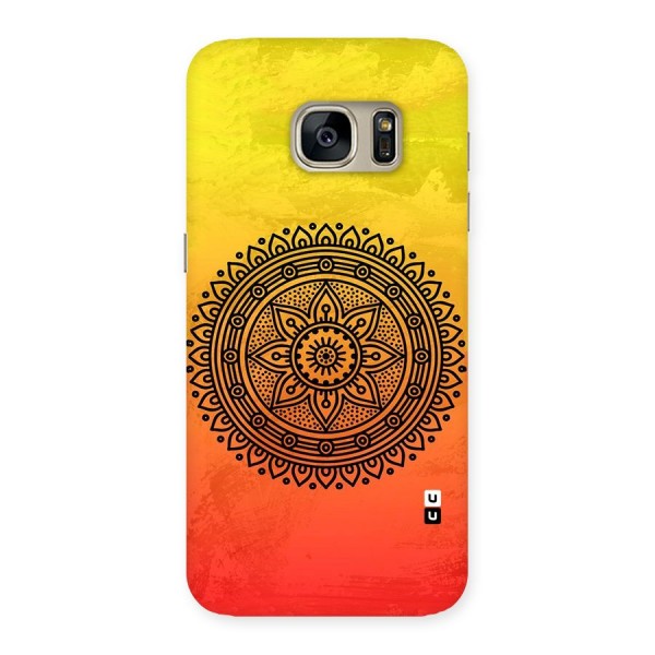 Beautiful Circle Art Back Case for Galaxy S7