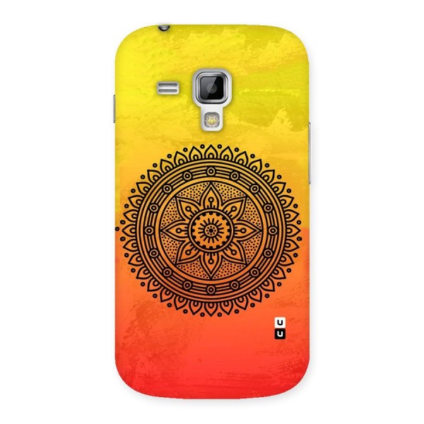 Beautiful Circle Art Back Case for Galaxy S Duos