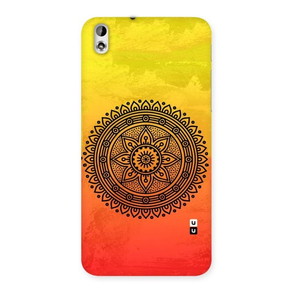Beautiful Circle Art Back Case for HTC Desire 816g
