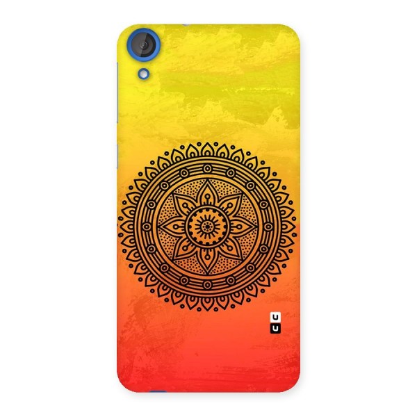 Beautiful Circle Art Back Case for HTC Desire 820