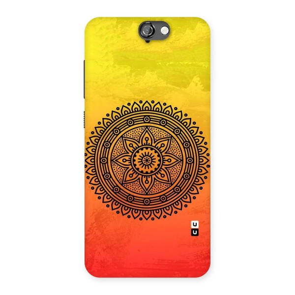 Beautiful Circle Art Back Case for HTC One A9