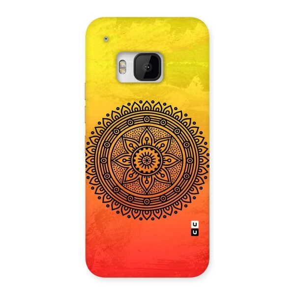 Beautiful Circle Art Back Case for HTC One M9