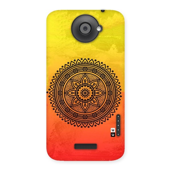 Beautiful Circle Art Back Case for HTC One X