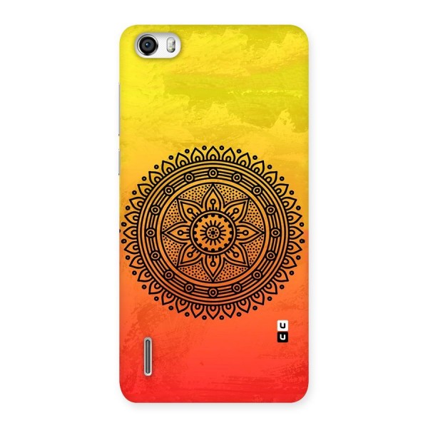 Beautiful Circle Art Back Case for Honor 6