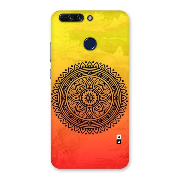 Beautiful Circle Art Back Case for Honor 8 Pro