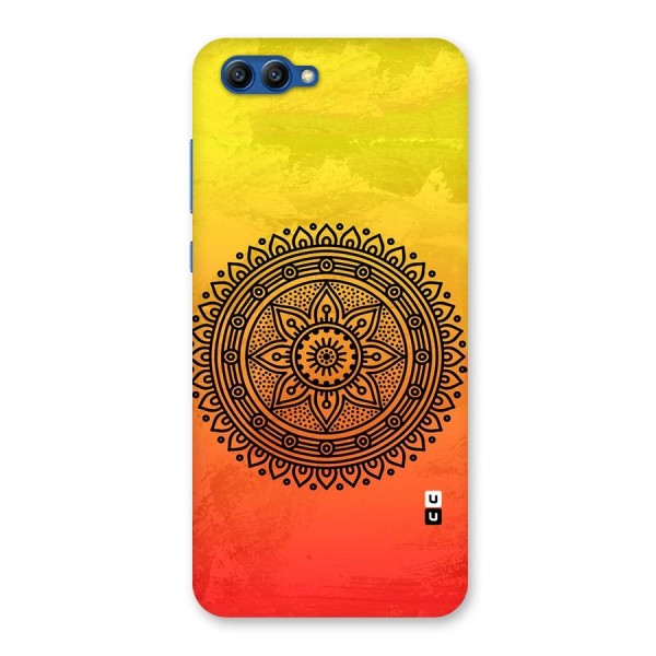 Beautiful Circle Art Back Case for Honor View 10