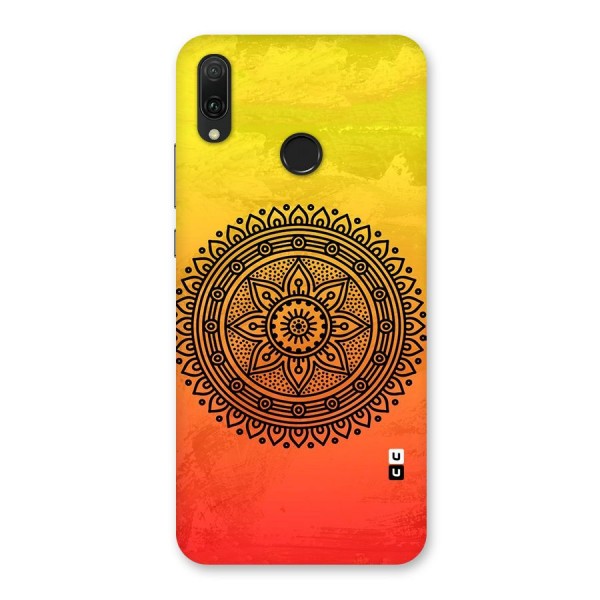 Beautiful Circle Art Back Case for Huawei Y9 (2019)