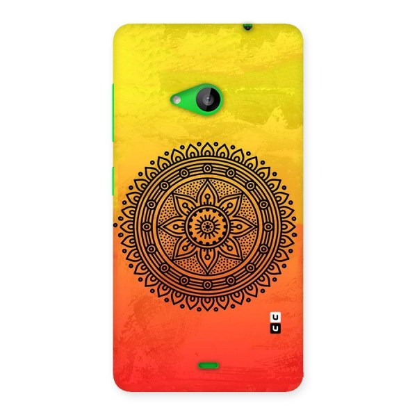 Beautiful Circle Art Back Case for Lumia 535