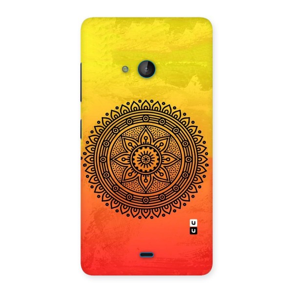 Beautiful Circle Art Back Case for Lumia 540